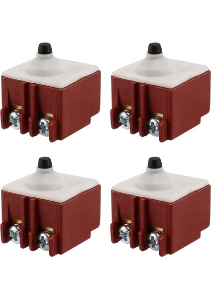 4x Açı Öğütücü Ac 250V 6A 125V/12A Dpst Buton Anahtarı 6-100 Için (Yurt Dışından)