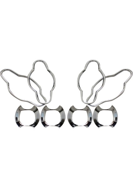 Dış Kapı Kase Dekorasyon Çıkartma Kapı Kase Koruma Kapağı Koruma Etiketi Alphard 15-19 Için Uygun (Yurt Dışından)