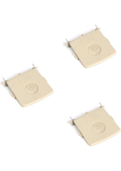 3x Arka Çocuk Koltuğu Güvenli Çapa Isofix Kapak E92 M3 2005-2012 Araba Arka Koltuk Kanca Kapağı Çocuk Emniyet Bej (Yurt Dışından)