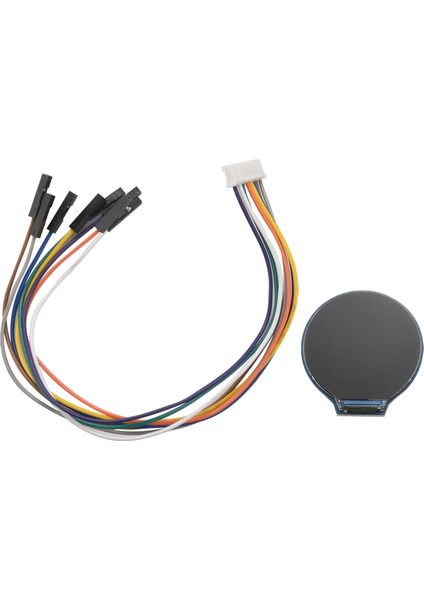 1.28 Inç Yuvarlak Ekran LCD Ekran Modülü GC9A01 Spı Iletişim Rgb 65K Renk Desteği Ahududu (Yurt Dışından)