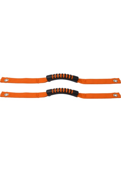 2021 2022 Aksesuarları Için Roll Bar Tutma Kolları Paracord Tutma Kolu, Anti-Tasarımlı (Turuncu) (Yurt Dışından)