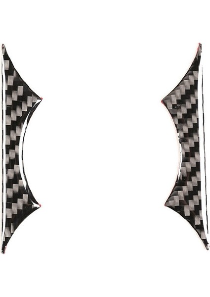 Bardak Tutucu Şerit Dekoratif Trim Çıkartmalar Karbon Fiber Land 2 2007-2012 Aksesuarları Için (Yurt Dışından)