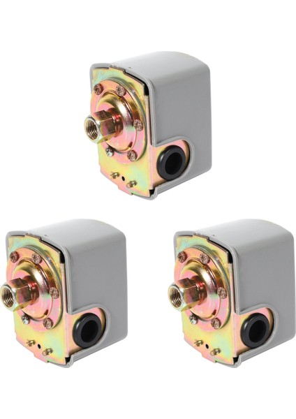 3x Kuyu Suyu Pompası Basınç Kontrol Anahtarı Ayarlanabilir Çift Yaylı Kutup (Yurt Dışından)