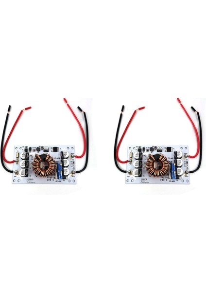 2x 600W Sabit Akım Yükseltme Dönüştürücü 10V-60V - 12-60V Çıkış Yükseltme Trafo Modülü Güç Kaynağı Sürücüsü (Yurt Dışından)
