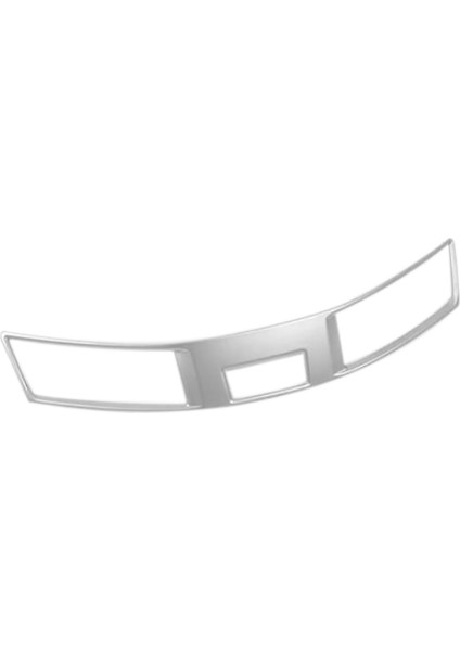 Navara NP300 2016-2021 Araba Merkezi Kontrol Klima Çıkış Havalandırma Krom Çerçeve Trim Etiket Aksesuarları (Yurt Dışından)