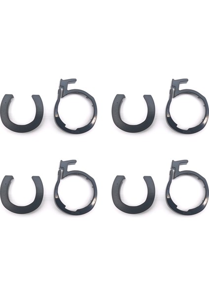 4x Scooter Ön Boru Kök Katlanır Koruma Halkası Max G30 Paketi Sigorta Daire Parçaları (Yurt Dışından)