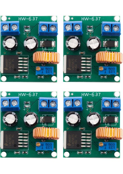 4x Dc-Dc 3V-35V - 4V-40V Güç Modülü Boost Dönüştürücü 12V 24V Dönüştürücü 12V - 5V Dc Dönüştürücü (Yurt Dışından)