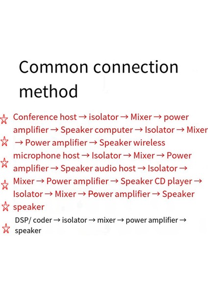 Ses Kablosu Izolatörü Xlr Gürültüyü Ortadan Kaldırır Topraklama Döngüsü Ses Yalıtkanı Akım Sesi Gürültüyü Ortadan Kaldırır, Kadından Erkeğe (Yurt Dışından)