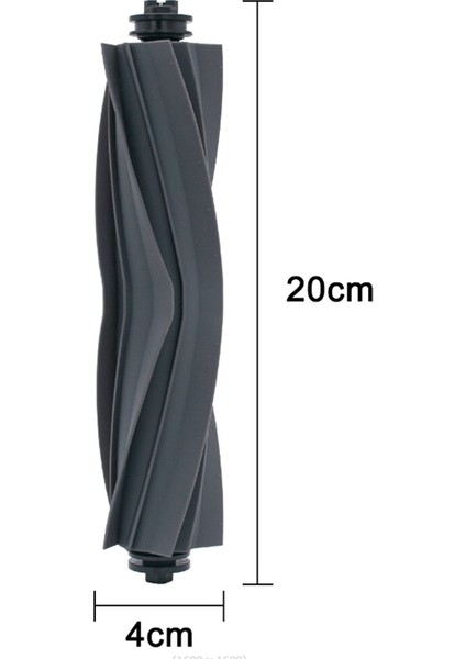 S10 / S10 Pro Robotik Elektrikli Süpürge Için 2 Adet Yedek Aksesuarlar Ana Fırça Ev Temizliği (Yurt Dışından) indirimleri