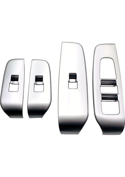 Araba Pencere Kaldırma Anahtarı Düğmesi Paneli Kapak Etiket Trim Için Not E13 2021 2022 Rhd Aksesuarları (Yurt Dışından)