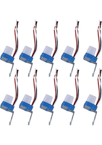 30 Adet Otomatik Kapalı Fotoselli Sokak Lambası Photowitch Sensör Anahtarı Ac/dc 12 V 10A (Yurt Dışından)
