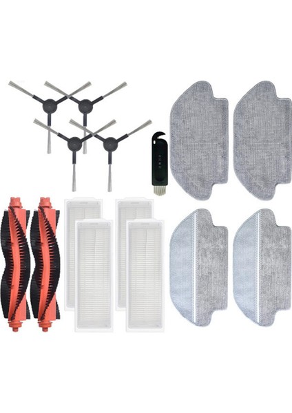 Hepa Filtre Robot Vakum Paspas 2 S 3c Mi Robot Vakum Paspas P Parçaları XMSTJQR2S STYJ02YM Temizleyici Yedek Parça (Yurt Dışından)