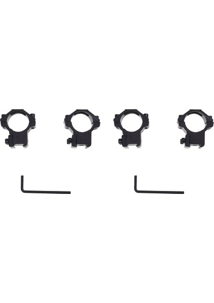 11MM Ray Metal Için 4 x Montaj Halkası Montaj Halkası Vidaları (Yurt Dışından)