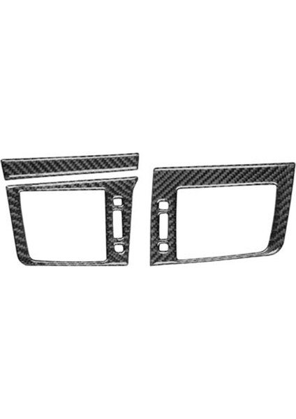 Ct 2011-2017 Için Karbon Fiber Yan Ac Kapak Trim Etiket Dekoratif Aksesuarlar (Yurt Dışından)