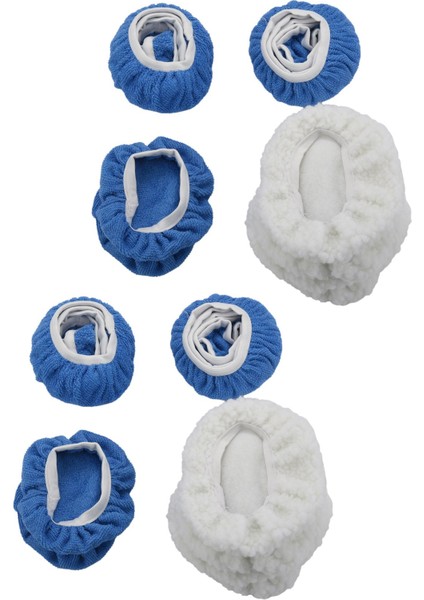 32 Paket Araba Parlatma Ped Seti (5 - 6 Inç) 24 Paket Mikrofiber Araba Parlatma ve 8 Paket Ağda (Yurt Dışından)