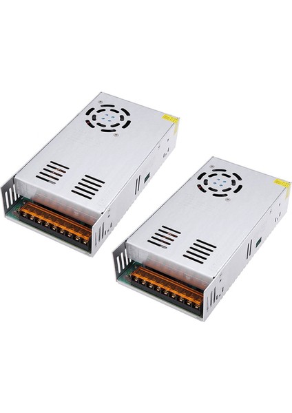2x Ac 110V / 220V - Dc 24V 20A 480W LED Şerit Için Gerilim Trafosu Güç Anahtarı (Yurt Dışından)