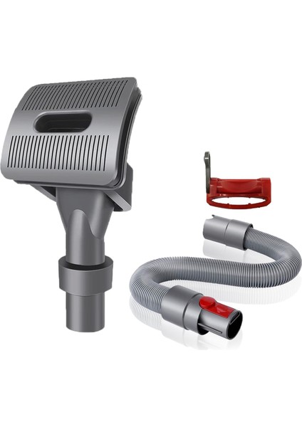 Pet Damat Aracı Fırça Seti V7 V10 V11 V12 V15 Elektrikli Süpürge Uzatma Hortumu ve Tetik Kilidi (Yurt Dışından)