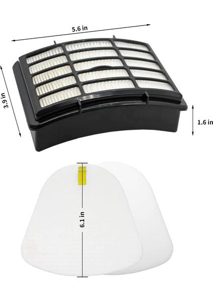 Navigator LIFT-NV350, NV351, NV352, NV355, NV356E, NV357, NV360 ile Uyumlu Vakum Filtrelerinin Değiştirilmesi (Yurt Dışından) fırsatları