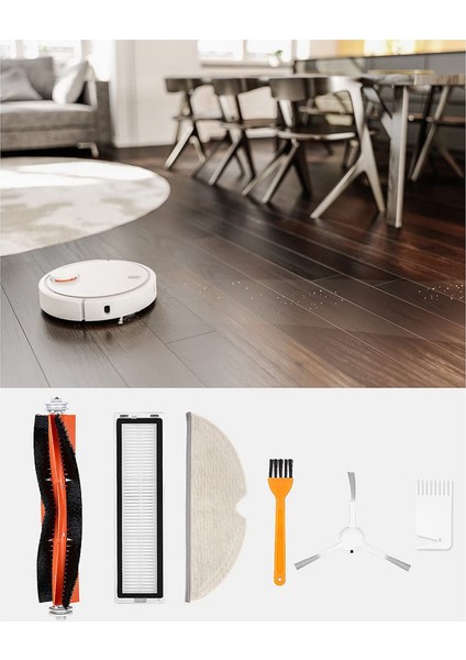 Yedek Parçalar Ana Fırça Yan Fırça Hepa Filtre D9 D9 Max D9 Pro L10 Pro Elektrikli Süpürge Aksesuarları (Yurt Dışından) modelleri
