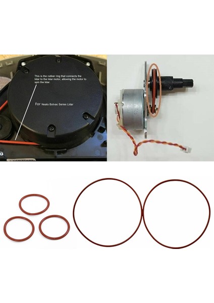 3 Adet Yedek Yan Fırça Motoru O-Ring Tahrik Kayışı Botvac D75 D80 D85 70 75 80 85 Elektrikli Süpürge Contası (Yurt Dışından) fiyatları