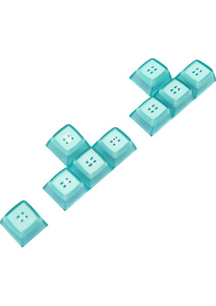 Ema Profili Wasd Yön Okları Tuşları Klavye Tuşları Cherry Mx Anahtarları Için Arka Işık Klavye Tuşları Mekanik Klavye Anahtar Kapağı, Mavi (Yurt Dışından)