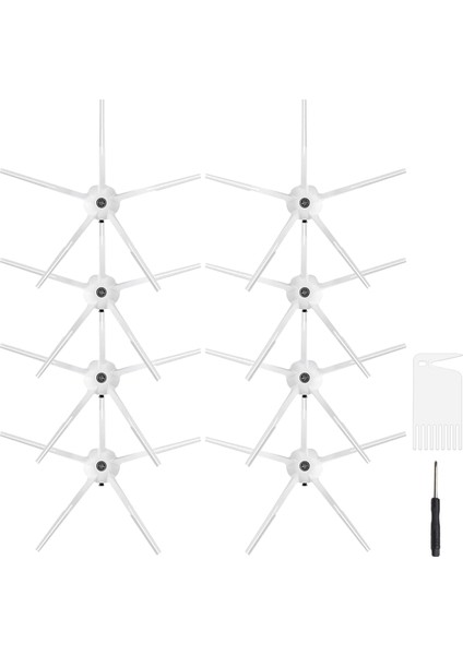 S50/S51/S55/S5/E20/E25/C10/T6/T60/T65/S6 S7 S8 Elektrikli Süpürge Parçaları Için Yedek Yan Fırçalar (Yurt Dışından)