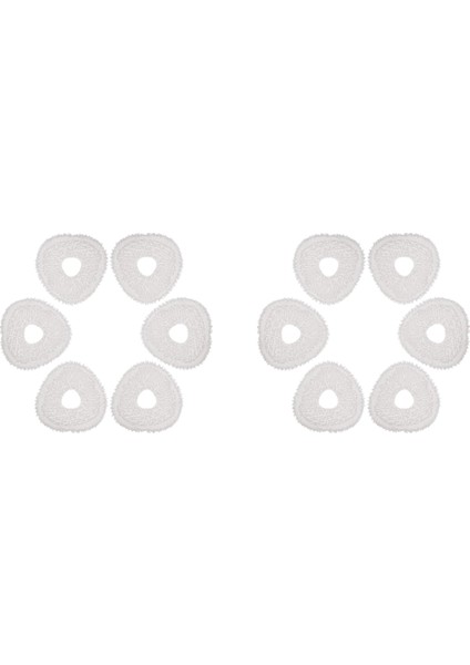 Narwal T10 Robot Süpürge ve Paspas Combo Sert Zemin Temizleme Makinesi Için 12PCS Yedek Pedler (Yurt Dışından)