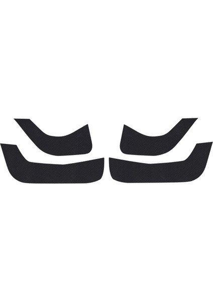 Araba Karbon Fiber Kapı Anti-Kick Pad Yan Kenar Koruma Mat Kapak -30 2019 2020 (Yurt Dışından)