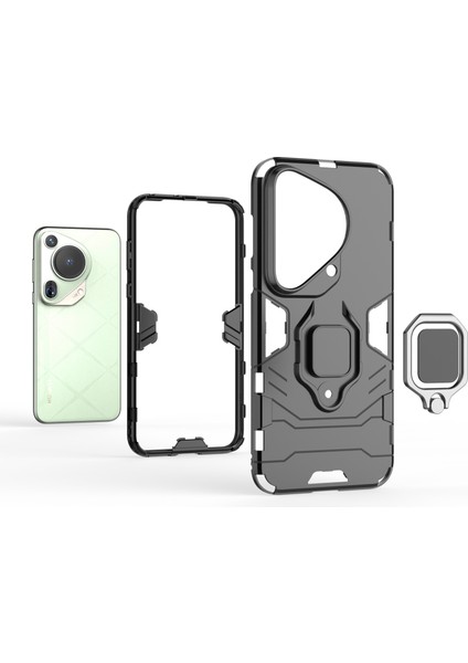 Huawei Pura 70 Ultra Halka Çubuğu Düşmeye Dayanıklı Pc + Tpu Kabuk (Yurt Dışından) fiyatları