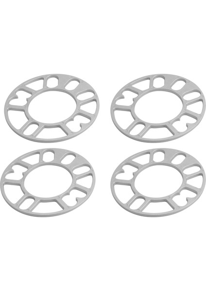 4 Adet Alüminyum Jant Flanşı Şimler Plaka Oto Jant Flanşı 5mm Saplama 4X100 4X114.3 5X100 5X108 5X114.3 5X120 (Yurt Dışından)
