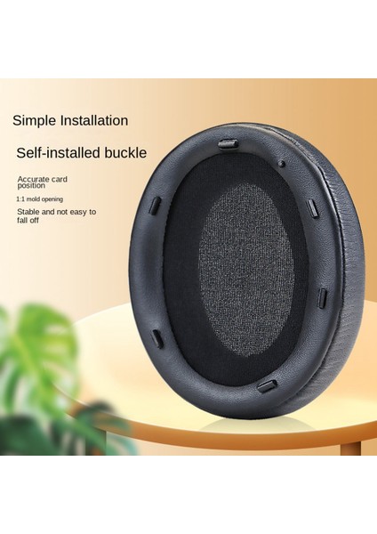 WH-XB910N XB910N Kulaklık Kapağı Sünger Kapak Kulaklık Deri Kapak Kulaklık Aksesuarları Için Uygun (Yurt Dışından)