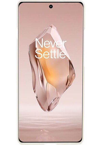 Oneplus Ace 3 5g / 12R 5g Cep Telefonu Kılıfı Için Kauçuklu Cilt-Dokunmatik Pc Darbeye Dayanıklı Kapak - Beyaz (Yurt Dışından) fiyatları