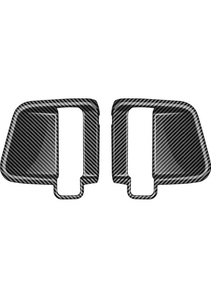 Karbon Fiber Desen Doku Orta Kapı Iç Kolu Kase Kapağı Trim Için C28 2022-2023 Araba Aksesuarları (Yurt Dışından)