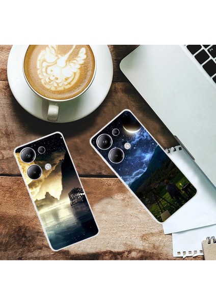 Xiaomi Redmi Note 13 Pro 4g / Poco M6 Pro 4g Kılıf Desen Baskı Yumuşak Tpu Telefon Kabuğu Için - Husky (Yurt Dışından) modelleri