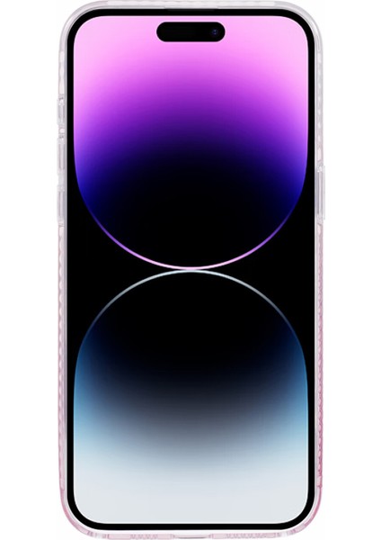 iPhone 14 Pro Için Mp Serisi Manyetik Kılıf Tpu+Akrilik Telefon Kapağı Degradeleri Renkli Tasarım - Mor (Yurt Dışından) modelleri