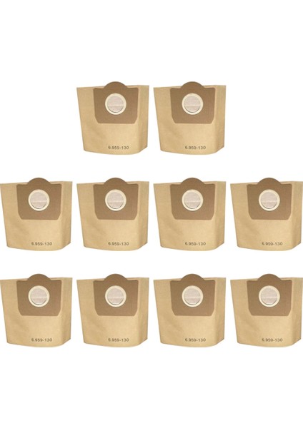 10 Adet Toz Torbaları Için Yedek 6.959-130 A2204 A2656 WD3200 WD3300 Mv3 Mv3 Elektrikli Süpürge Toz Torbası Yedek Parça (Yurt Dışından)