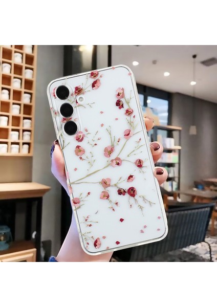Samsung Galaxy A05S 4g Telefon Kılıfı Desen Baskı Yumuşak Tpu Kabuk - Çiçek (Yurt Dışından) modelleri