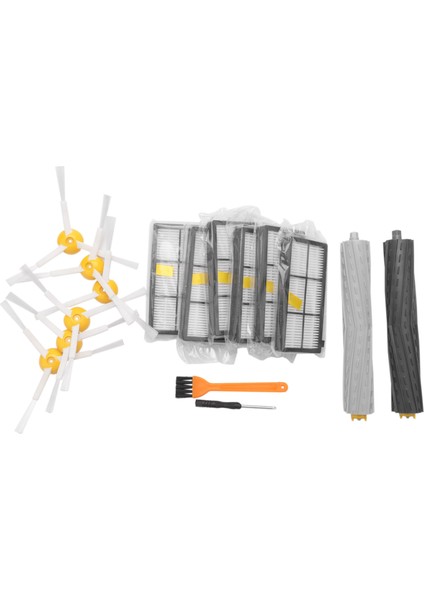 Aksesuar Setinde 860 870 880 890 960 980 990 Elektrikli Süpürge, 6 Filtre, 6 Yan Fırça, 1 Çöp Emici Yedek Parça Seti (Yurt Dışından)