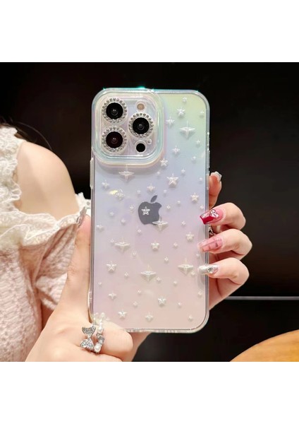 iPhone 12 Pro 6.1 Inç Kılıf Yıldız Tasarımı Gradyan Darbeye Dayanıklı Tpu Cep Telefonu Kapağı Için (Yurt Dışından) fiyatları