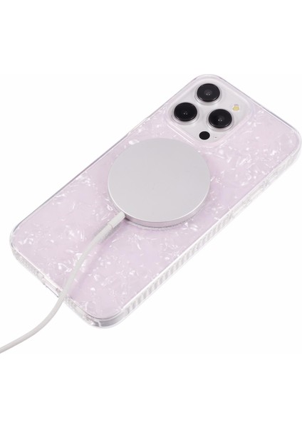 iPhone 13 Pro Için Mp Serisi Manyetik Telefon Kılıfı Imd Kabuk Desenli Tpu+Akrilik Arka Kapak - Pembe (Yurt Dışından) fırsatları