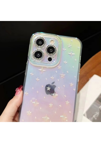 iPhone 14 Pro Max Için Kılıf Yıldız Tasarımı Gradyan Anti-Damla Tpu Telefon Kapağı (Yurt Dışından) modelleri