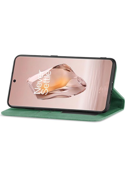 Xiaomi Redmi Note 13 Pro 5g / Poco X6 5g Kılıf Pu Deri Cilt Dokunuşlu Cüzdan Telefon Kapağı - Yeşil (Yurt Dışından) modelleri