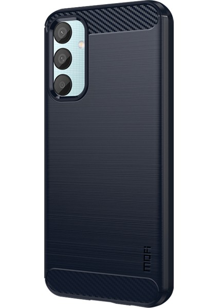 Mofı Jk Tpu Serisi-1 Samsung Galaxy M15 5g / F15 5g Kılıf Fırçalanmış Yumuşak Tpu Telefon Kapağı - Mavi (Yurt Dışından) fırsatları