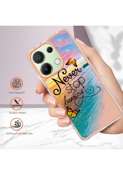Yb Imd Serisi-1 Xiaomi Redmi Note 13 4g Kılıf Elektroliz Kaplama Koruyucu Tpu Telefon Kapağı - Hayal Etmeyi Asla Durdurmayın (Yurt Dışından) fırsatları