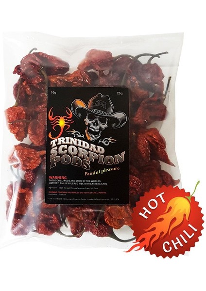 Moruga Akrebi Biber Kurutulmuş Biberin Kendisini Gönderiyoruz +1 Adet ( Trinidad Moruga Scorpion ) fiyatları