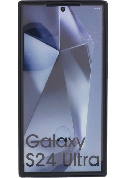 Samsung Galaxy S24 Ultra Kılıf Akrilik + Tpu Tam Vücut Korumalı Telefon Kılıfı, Pet Ekran Filmi - Siyah (Yurt Dışından) modelleri