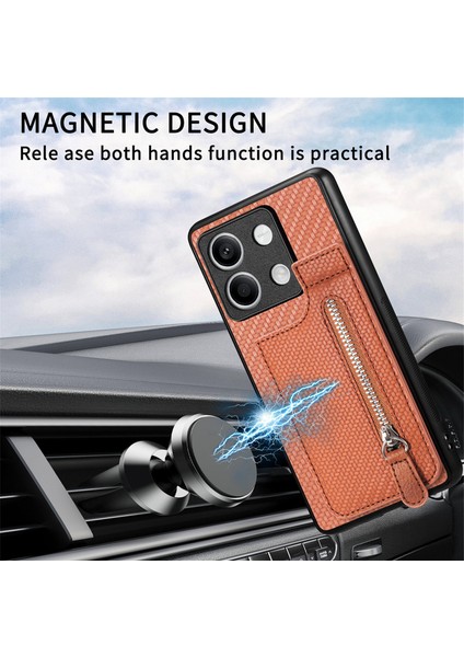 C1-03 Xiaomi Redmi Note 13 4g Kılıf Karbon Fiber Deri+Tpu+Pc Telefon Kapağı - Yeşil (Yurt Dışından) fiyatları