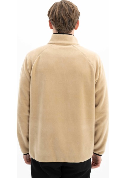 Erkek Şık Regular Fit Tüy Bırakmayan Polar Sweatshirt K26324674601