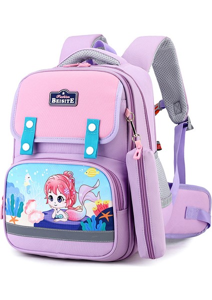 Omurga Koruması, Bel Koruması ve Yük Azaltma Için Ultra Hafif Karikatür Okul Çantası (Yurt Dışından)