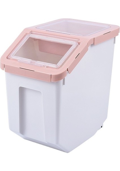 Pet Tahıl Depolama Varil 10 Kg, Ölçüm Kabı Contası ile (Yurt Dışından)